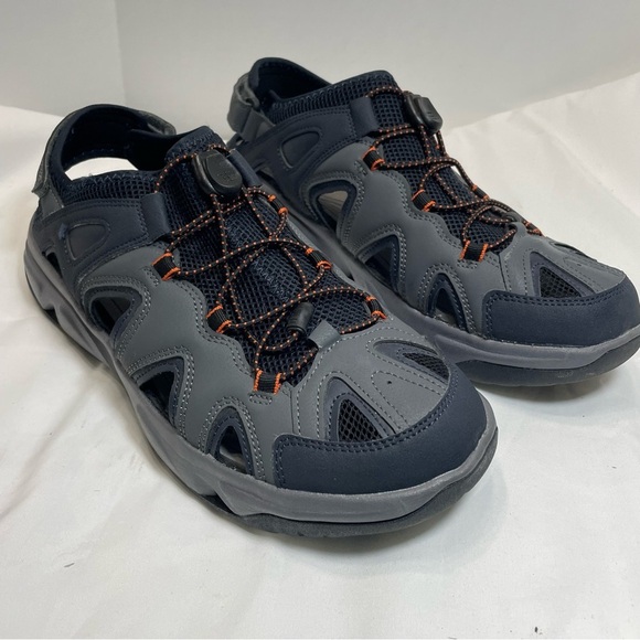 Eddie Bauer Other - Eddie Bauer Lake Trail Sandal Mens 11M Suede Hiking Shoe Waterproof Athletic.